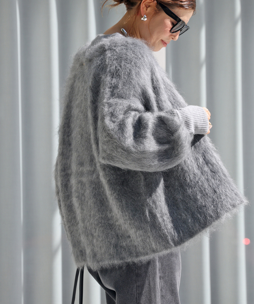 PORTMIX クルーネック カーディガン（カーディガン/ボレロ）｜Deuxieme