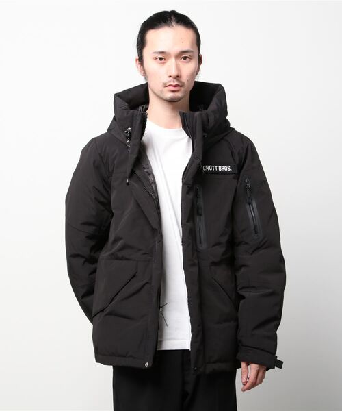 schott（ショット）の「Schott/ショット 2TONE DOWN JACKET 2トーン