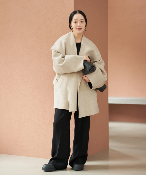 追加》HAMILTON DRAPE HALF コート 2（その他アウター）｜Plage