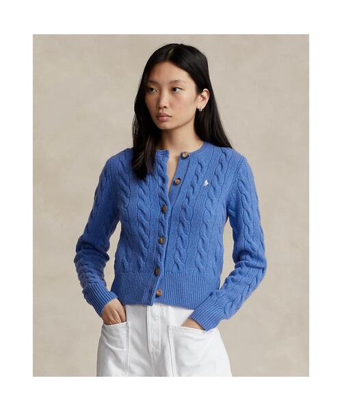 POLO RALPH LAUREN（ポロ ラルフ ローレン）の「ケーブルニット ウール