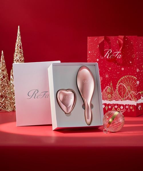 ReFa スカルプブラシ ローズゴールド リファハートブラシ（ハート型