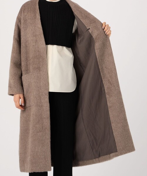 ATON（エイトン）の「【別注】ATON×TOMORROWLAND アルパカ ウール