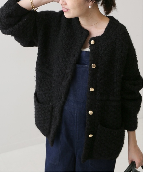 SLOBE IENA（スローブイエナ）の「《追加》金ボタンツィーディ