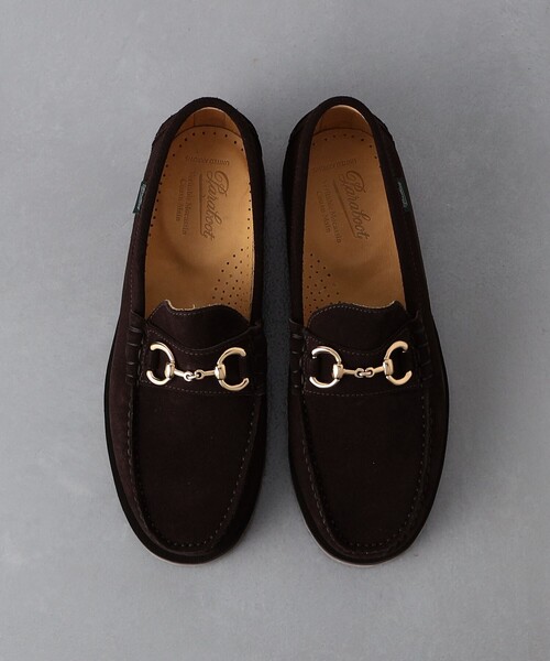 Paraboot（パラブーツ）の「【別注】＜Paraboot＞ SUEDE BIT LOAFER