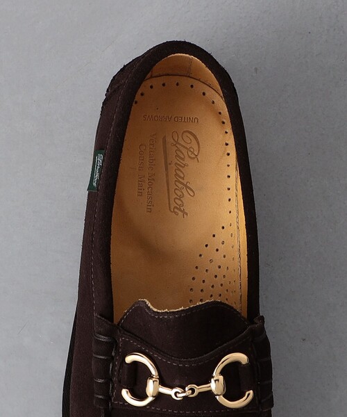Paraboot（パラブーツ）の「【別注】＜Paraboot＞ SUEDE BIT LOAFER