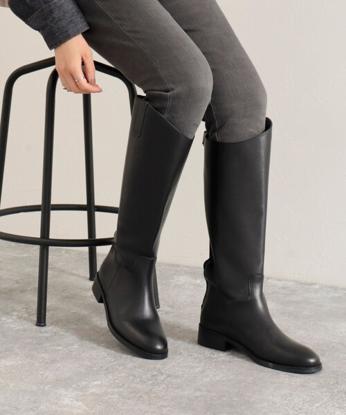 REMME（レメ）の「【REMME/レメ】バックジップロングブーツ（ブーツ