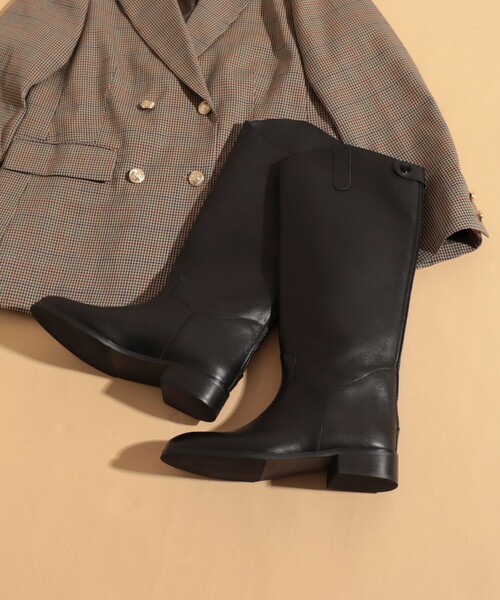 REMME（レメ）の「【REMME/レメ】バックジップロングブーツ（ブーツ