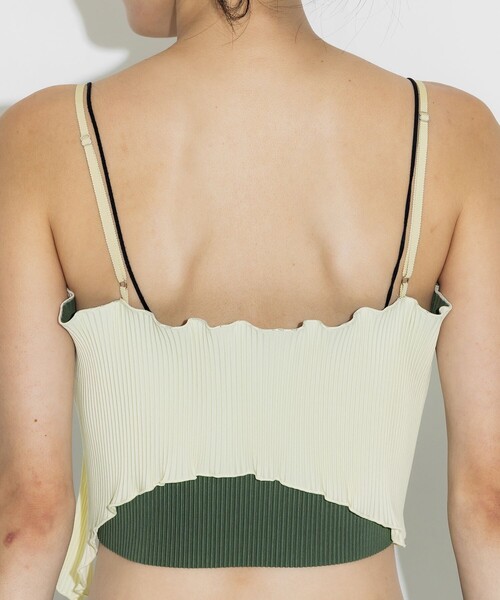 kotohayokozawa/コトハヨコザワ】フィーリングウェーブキャミソール