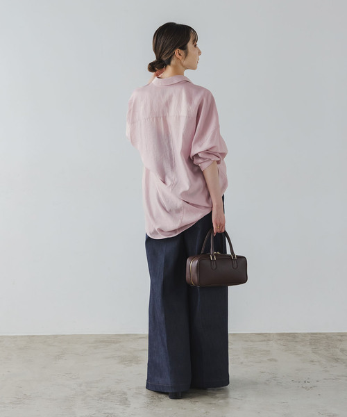 セール】《追加》イージーケアルーズドレープシャツ（シャツ/ブラウス