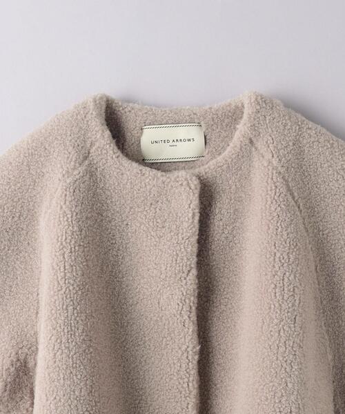 UNITED ARROWS（ユナイテッドアローズ）の「ボア マントコート（その他