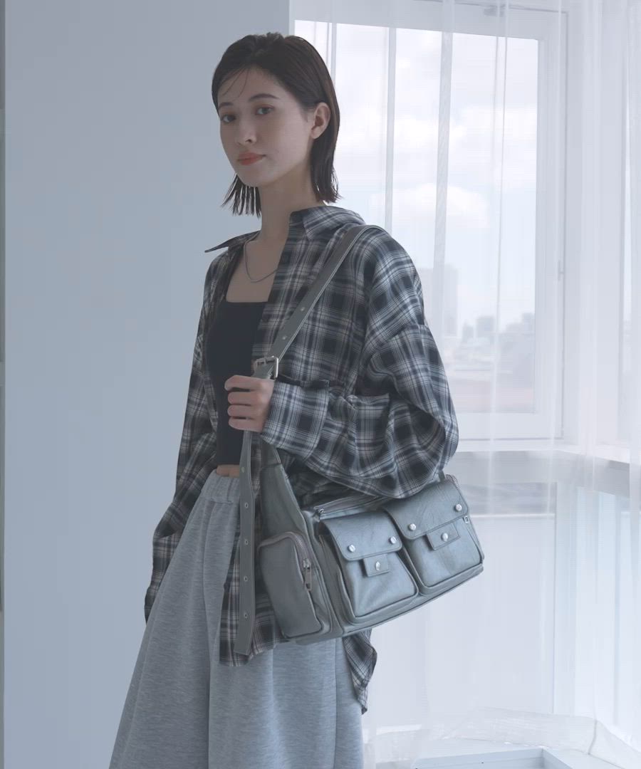 ZIPコンビポケットワンショルダーバッグ / 495400（ショルダーバッグ