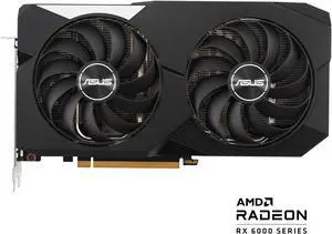 ASUS Dual Radeon RX 6600 XT Graphics Card DUAL-RX6600XT-O8G