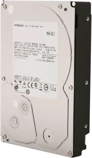 HGST Ultrastar 7K3000 HUA723020ALA640 (0F12455) 2TB 7200 RPM 64MB