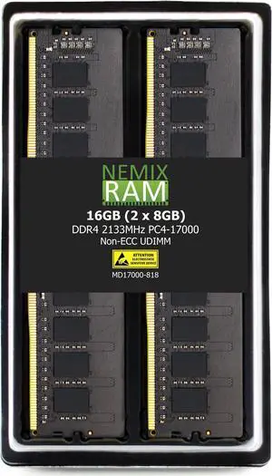 Crucial 16GB (2 x 8GB) DDR4 2666MHz DRAM (Desktop Memory) CL19 1.2
