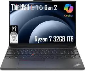 SSD 1TB Laptop Lenovo ThinkPad E16 Gen 2, Intel Ultra 7 155H, 32GB
