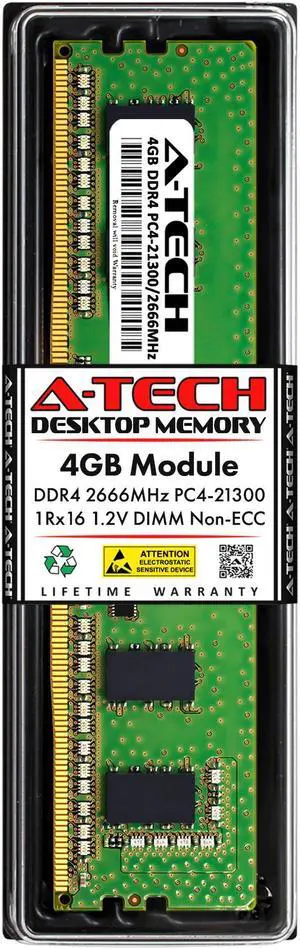 Kingston 8GB DDR4 SDRAM Memory Module - 8 GB (1 x 8GB) - DDR4-2666