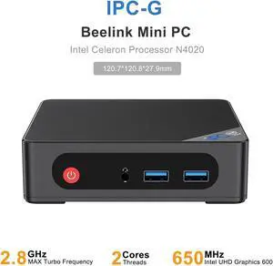 Beelink Mini PC EQR6 AMD Ryzen 7 7735HS (8C/16T, Up to 4.75GHz