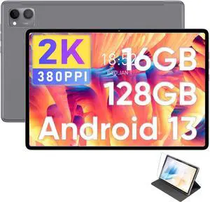 Headwolf Android 15 Tablet 10 Inch Tablets, WPad6 Octa Core FHD