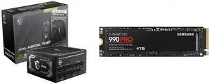 SAMSUNG 990 PRO SSD 4TB PCIe 4.0 M.2 2280 Internal Solid State