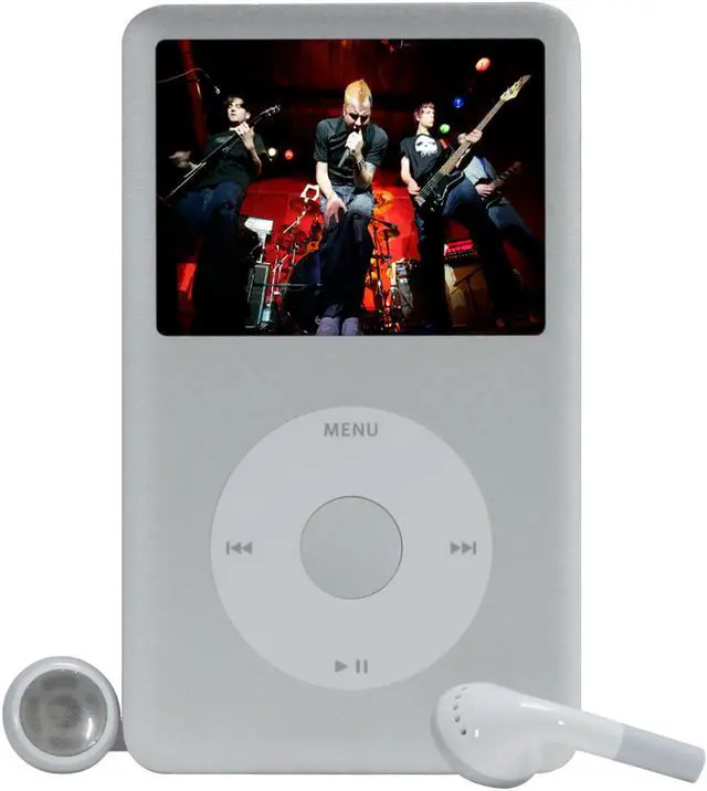 Apple 80GB iPod Classic (SILVER) MB145LL/A - Newegg.com