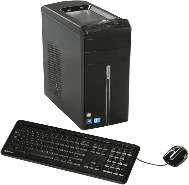 Gateway Desktop PC DX Series DX4831-07 Intel Core i5-750 8GB DDR3