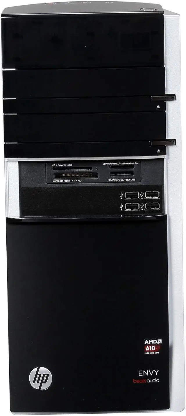 HP Desktop PC ENVY 700-010 (H5Q14AA#ABA) AMD A10-6700 8GB DDR3 1TB