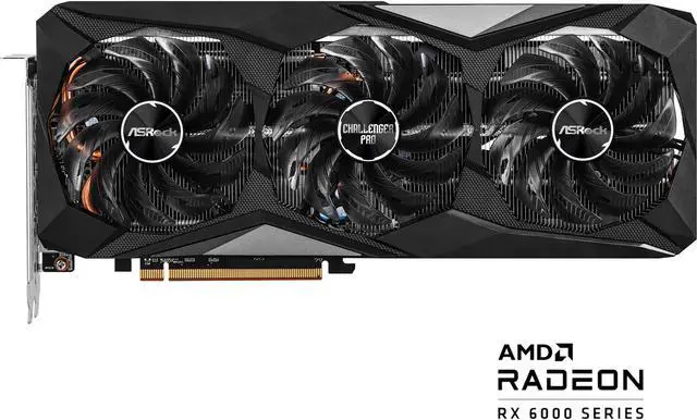 ASRock Challenger Pro Radeon RX 6600 XT Graphics Card RX6600XT CLP