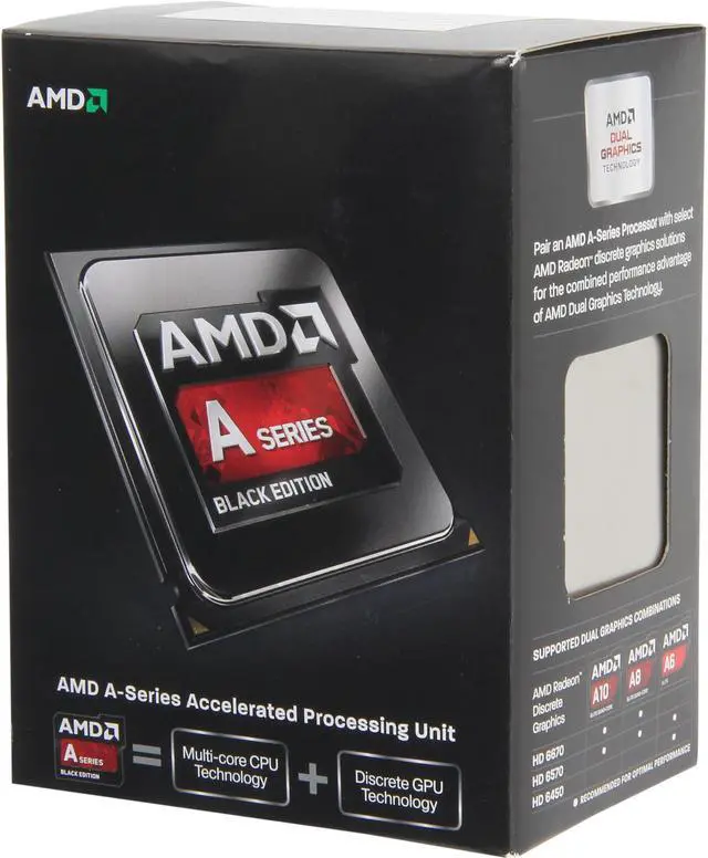 Used - Like New: AMD A10-6800K - A-Series APU Richland Quad-Core