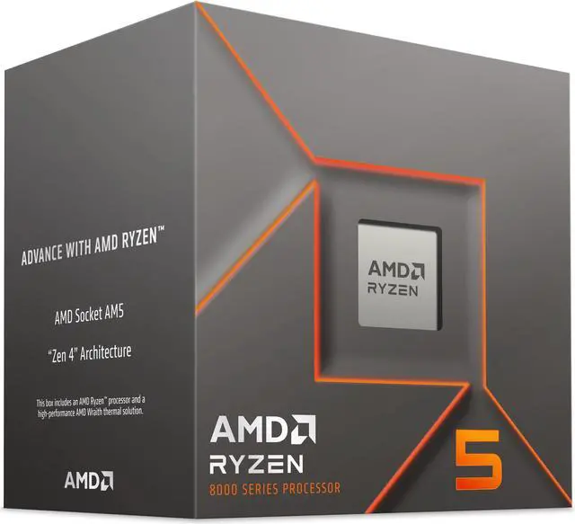 AMD Ryzen 5 8400F (4.2 GHz) - Ryzen 5 8000 Series 6-Core/ 12