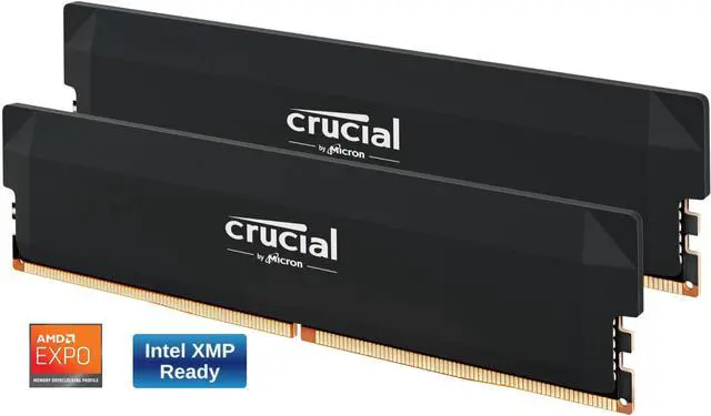 Crucial Pro Overclocking 64GB (2 x 32GB) DDR5 6000 (PC5 48000