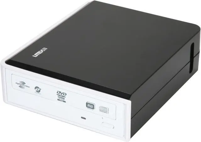 LITE-ON USB 2.0 External 24X DVD Writer Model eHAU424-08