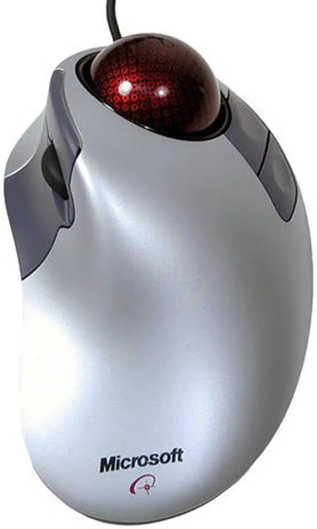 Microsoft Trackball Explorer D68-00007 2-Tone 5 Buttons 1x Wheel +