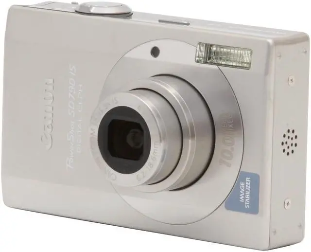 Canon PowerShot SD790 IS Silver 10 MP Digital Camera - Newegg.com
