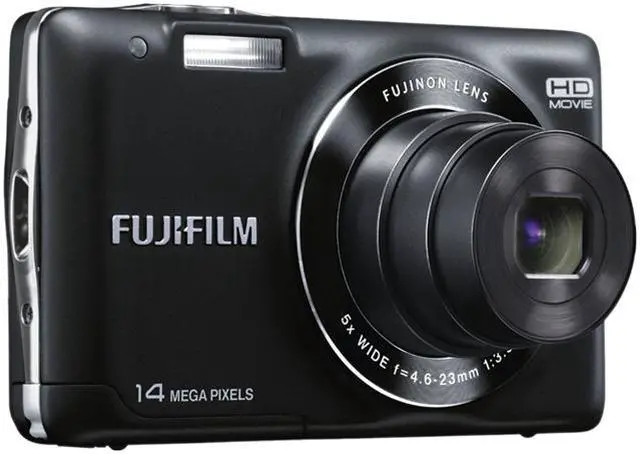 Refurbished: FUJIFILM FinePix JX520 Black 14 MP 26mm Wide Angle