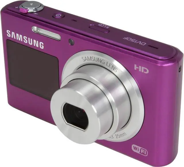 SAMSUNG DV150F Purple 16.2MP Digital Camera HDTV Output - Newegg.com