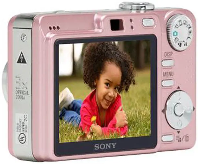 SONY Cyber-Shot DSC-W55 Pink 7.2 MP Digital Camera - Newegg.com