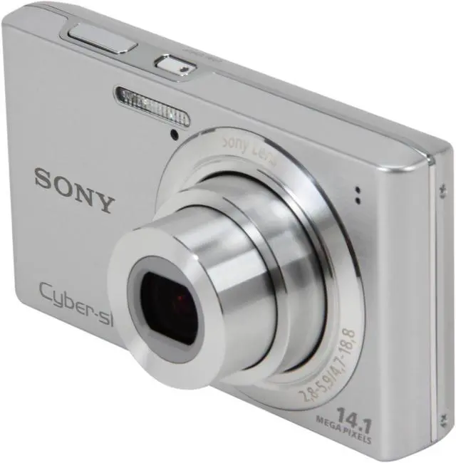 SONY Cyber-shot DSC-W610 Silver 14.1 MP Digital Camera - Newegg.com