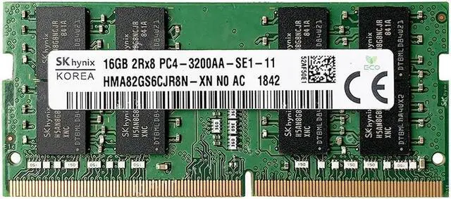 SK Hynix HMA82GS6CJR8N-XN N0 16GB DDR4 3200Mhz PC4-25600 DDR4