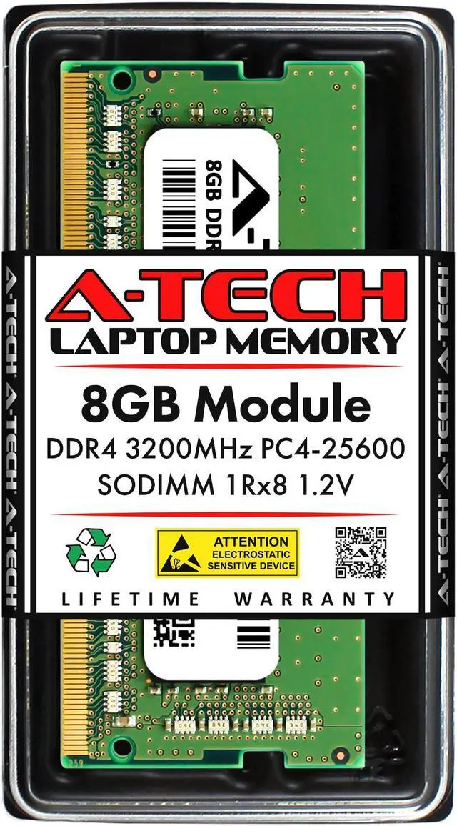 8GB RAM Replacement for Micron MTA8ATF1G64HZ-3G2R1 | DDR4 3200MHz