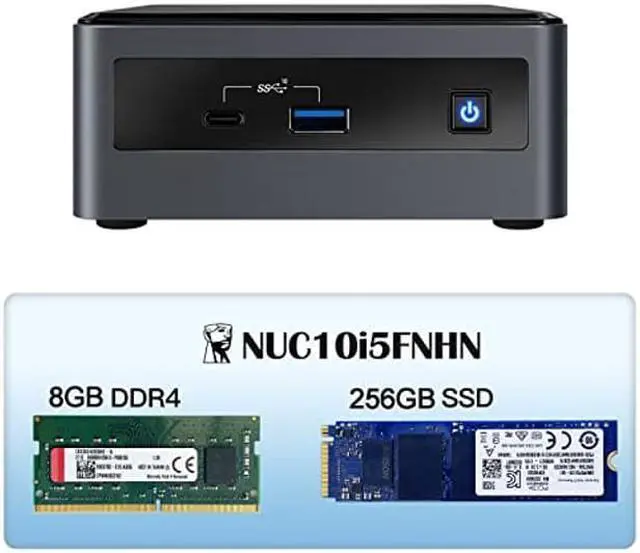 Intel NUC, Intel NUC 10 Mini PC, Frost Canyon NUC10i5FNHN, Win10