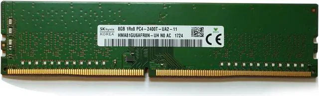 Hynix HMA81GU6AFR8N-UH 8GB DDR4 2400MHz Desktop PC RAM - PC4-19200