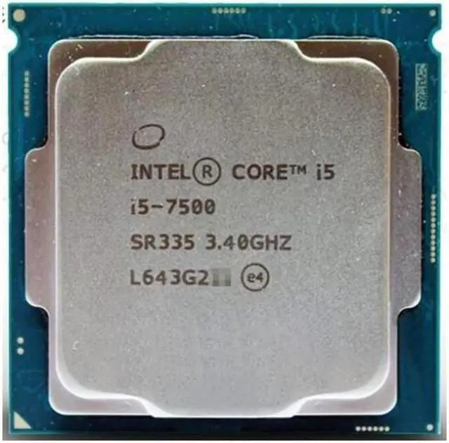 Used - Like New: Intel Core i5-7500 Kaby Lake Desktop Processor i5