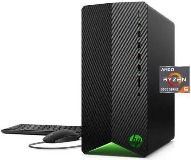 New HP Gaming R5 RX 5500 Gaming Desktop AMD Ryzen 5-5600G AMD