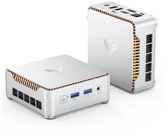 KAMRUI 4K Mini PC 16GB DDR4 RAM 512GB SSD ROM, Intel 12th Alder