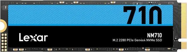 Lexar 2TB NM710 SSD PCIe Gen4 NVMe M.2 2280 Internal Solid State