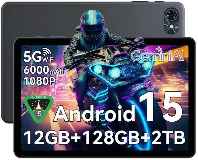 GeminiAI Android 15 タブレット 10.1インチ Amazon.com : Tablet The