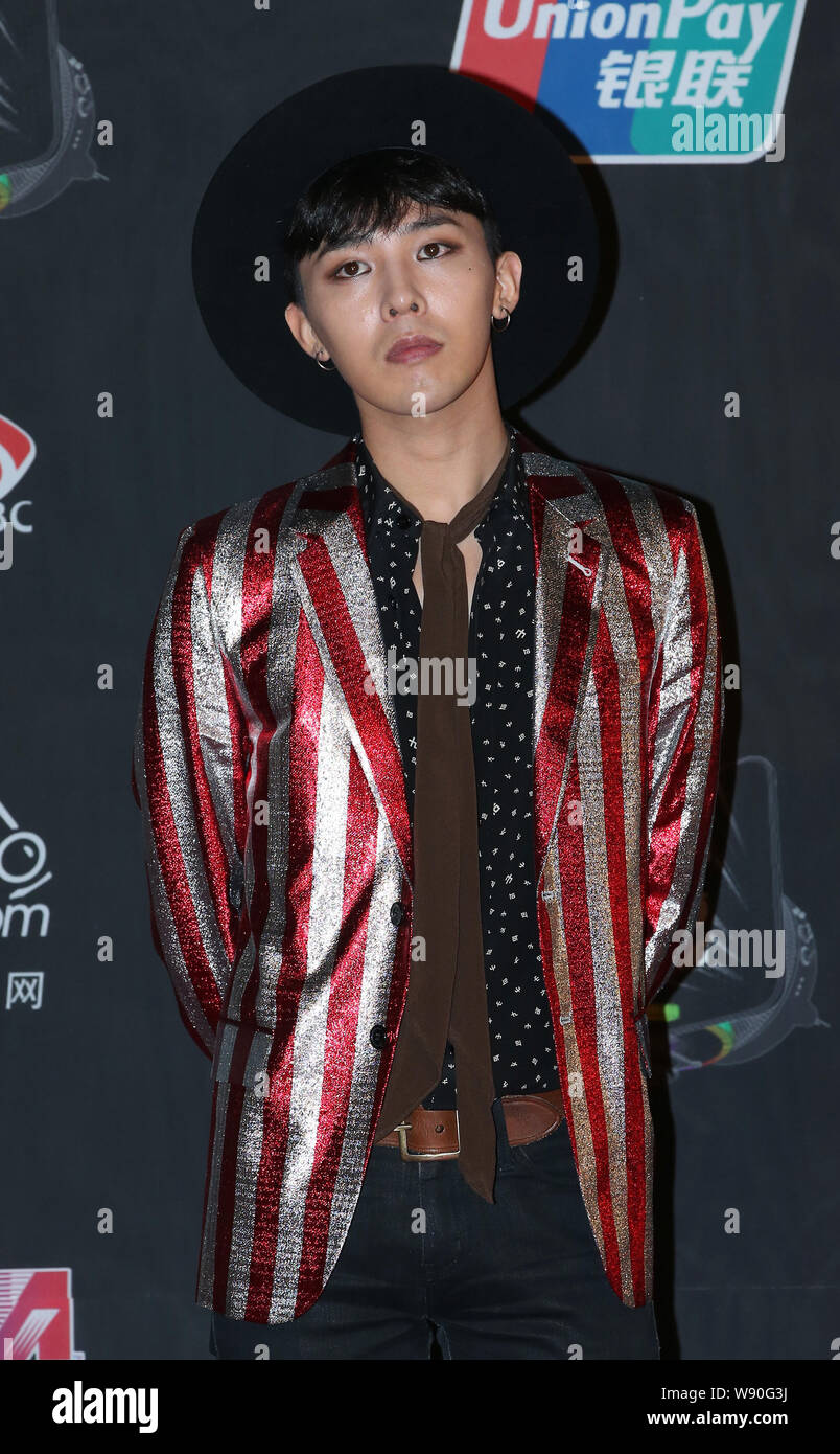 Kwon Ji-yong, better known by his stage name G-Dragon, of South