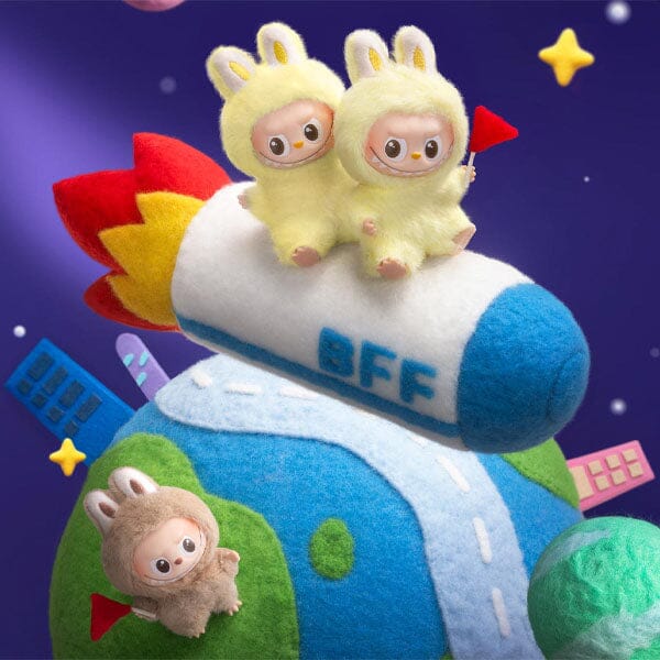 Pop Mart x THE MONSTERS: Pin For Love A-M Series Plush Keyring