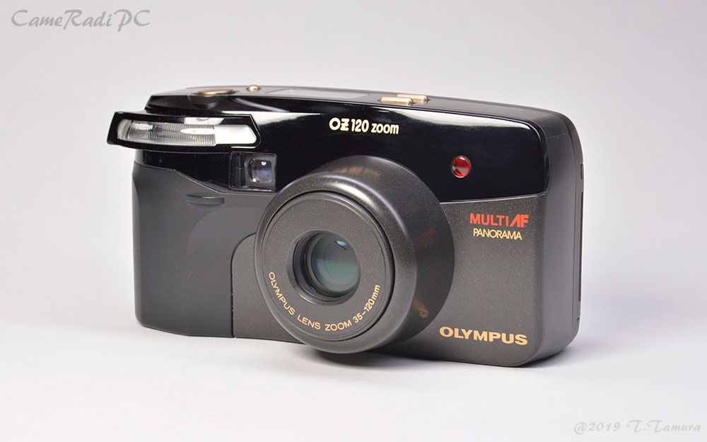 OLYMPUS μ ZOOM 120 コンパクトフィルムカメラ パノラマ 黒 μ（ミュー
