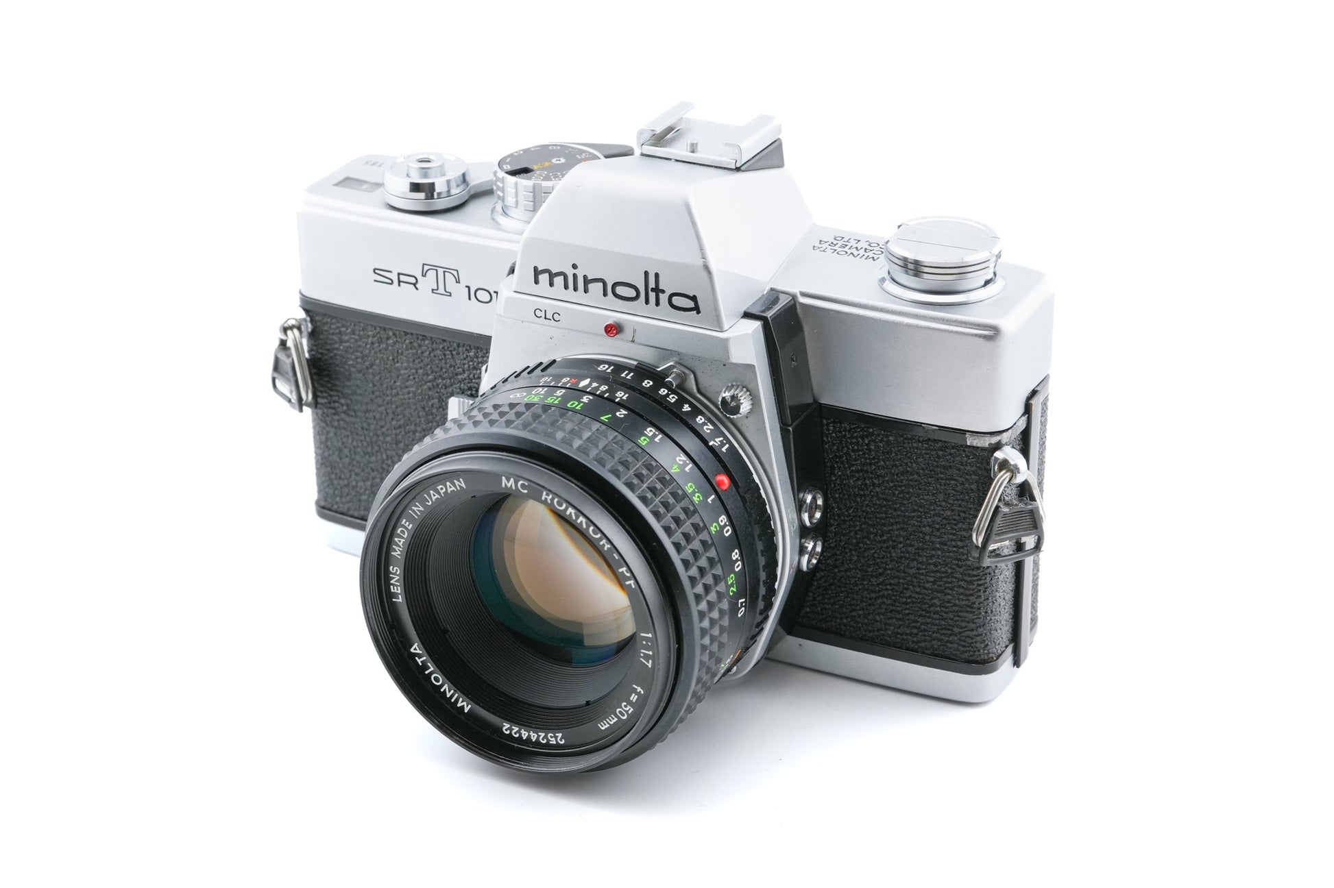 Minolta SR-T 101 + 50mm f1.7 MC Rokkor-PF – Camera Market